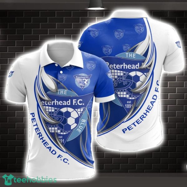 Peterhead F.C. 3D Polo Shirt Gift For Golf Lover VVV2938-8 Product Photo 1