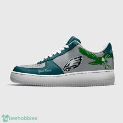 Philadelphia Eagles Personalized Name AF Sneakers Men Women Air Force Shoes Product Photo 2