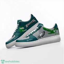 Philadelphia Eagles Personalized Name AF Sneakers Men Women Air Force Shoes Product Photo 3