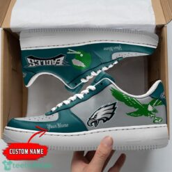 Philadelphia Eagles Personalized Name AF Sneakers Men Women Air Force Shoes Product Photo 1