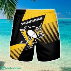 Pittsburgh Penguins 3D Beach Shorts Summer Vacation Gift For Men Product Photo 1