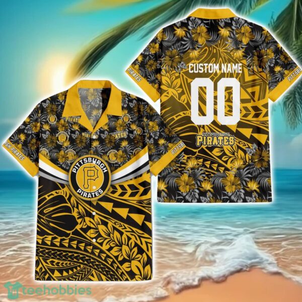 Pittsburgh Pirates MLB Hawaiian Shirt Aloha Beach Shirt Custom Name And Number For Team Product Photo 1