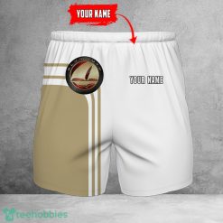 Plymouth 3D Beach Shorts For Men Logo Car And Custom Name For Fans Product Photo 1
