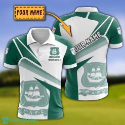 Plymouth Argyle F.C 3D Polo Shirt Custom Name For Fans Product Photo 1
