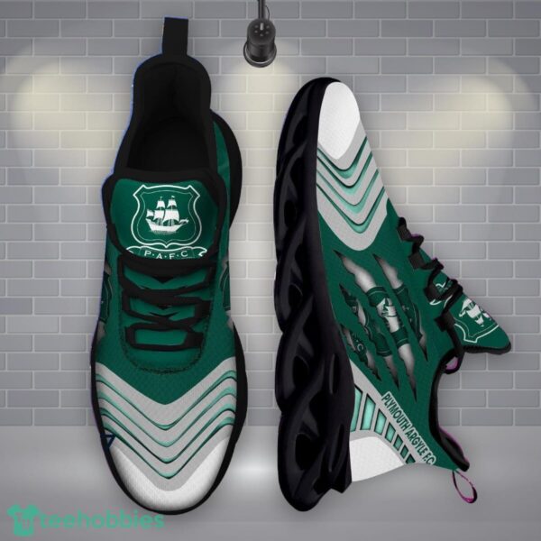 Plymouth Argyle F.C Sneakers Wolf Scratch Designs Max Soul Shoes Running Shoes Product Photo 2