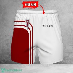 Pontiac 3D Beach Shorts For Men Logo Car And Custom Name For Fans Product Photo 1