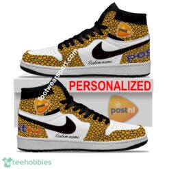 Postnl Air Jordan Hightop Shoes Personalized Crocodile Skin Pattern All Over Print - Postnl Air Jordan Hightop Shoes Personalized Design 2
