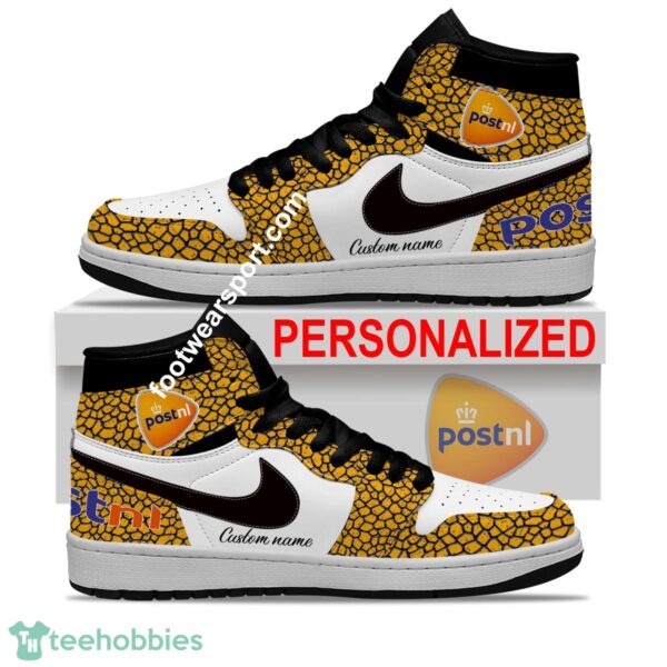 Postnl Air Jordan Hightop Shoes Personalized Crocodile Skin Pattern All Over Print - Postnl Air Jordan Hightop Shoes Personalized Design 2
