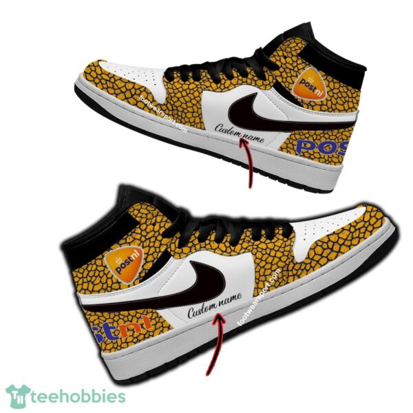 Postnl Air Jordan Hightop Shoes Personalized Crocodile Skin Pattern All Over Print - Postnl Air Jordan Hightop Shoes Personalized Design 1