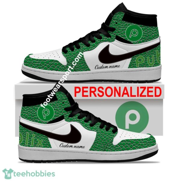 Publix Air Jordan Hightop Shoes Personalized Crocodile Skin Pattern For Men Women - Publix Air Jordan Hightop Shoes Personalized Design 2
