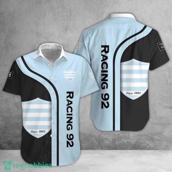 Racing 92 3D Hawaiian Shirt For Fans Product Photo 1