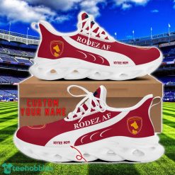 Rodez Aveyron Football Max Soul Shoes Custom Name Men Women Running Sneakers Product Photo 1
