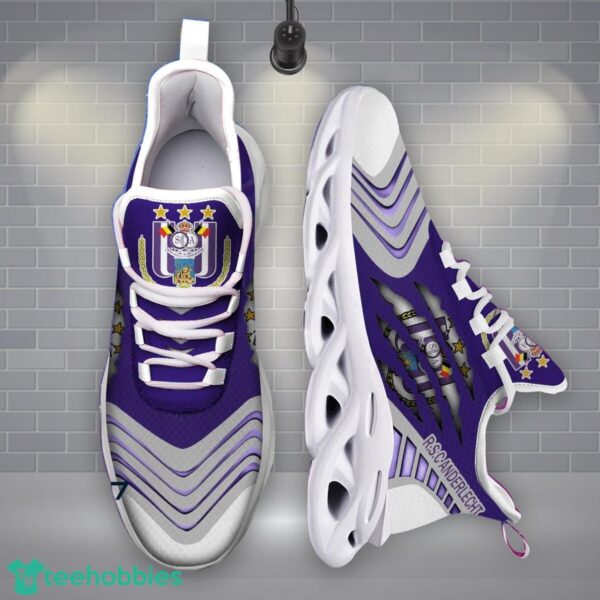 R.S.C. Anderlecht Sneakers Wolf Scratch Designs Max Soul Shoes Running Shoes Product Photo 1