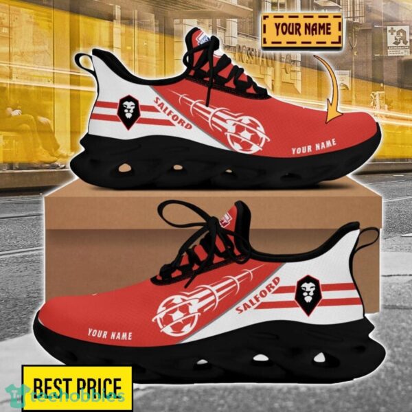 Salford City Custom Name Sneakers Limited Max Soul Shoes For Men Women Product Photo 2