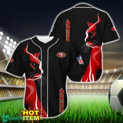 San Francisco 49ers Black Baseball Jersey Shirt For Fans Product Photo 1