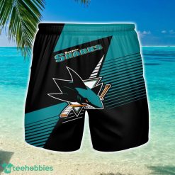 San Jose Sharks 3D Beach Shorts Summer Vacation Gift For Men Product Photo 1
