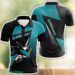 San Jose Sharks 3D Polo Shirt Team Ideas Gift Golf Lover Gift Product Photo 1