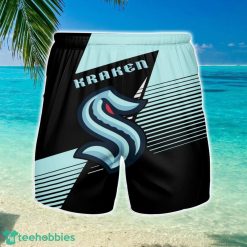 Seattle Kraken 3D Beach Shorts Summer Vacation Gift For Men Product Photo 1