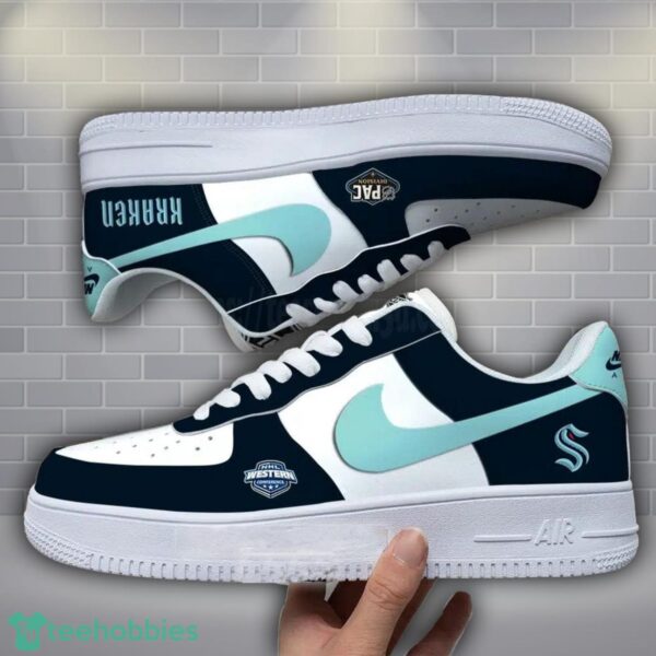 Seattle Kraken NHL Mix Corlor Air Force Shoes Treding Gift For Men Women Sneakers Product Photo 1