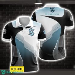Seattle Kraken Team Polo Shirt Gift For Fans Trending 3D Polo Shirt Product Photo 1