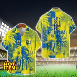 SFC Opava Hawaiian Shirt 3D Printing Beach Shirt For Men And Women Product Photo 1