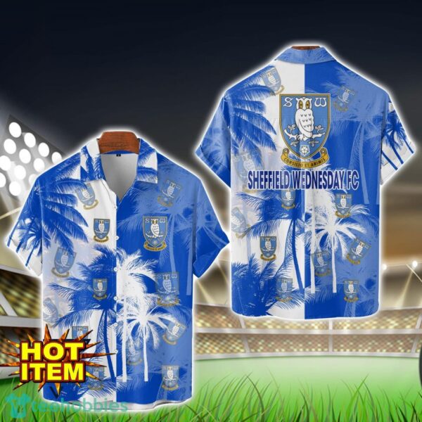 Sheffield Wednesday Hawaiian Shirt 3D Printing Beach Shirt For Men And Women Product Photo 1