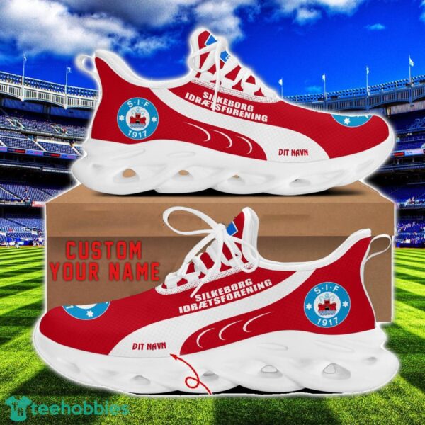 Silkeborg IF Max Soul Shoes Custom Name Men Women Running Sneakers Product Photo 1