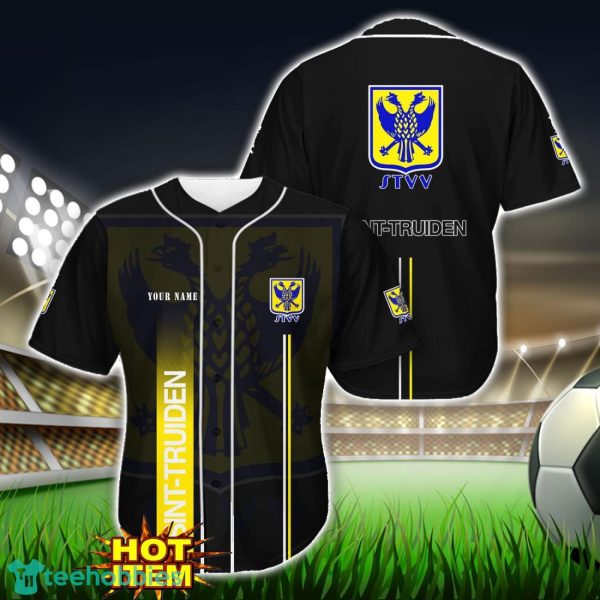Sint-Truidense V.V Black Baseball Jersey Shirt For Fans Product Photo 1