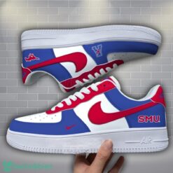 SMU Mustangs Air Force Custom Name AF1 Air Force Sneakers Product Photo 1