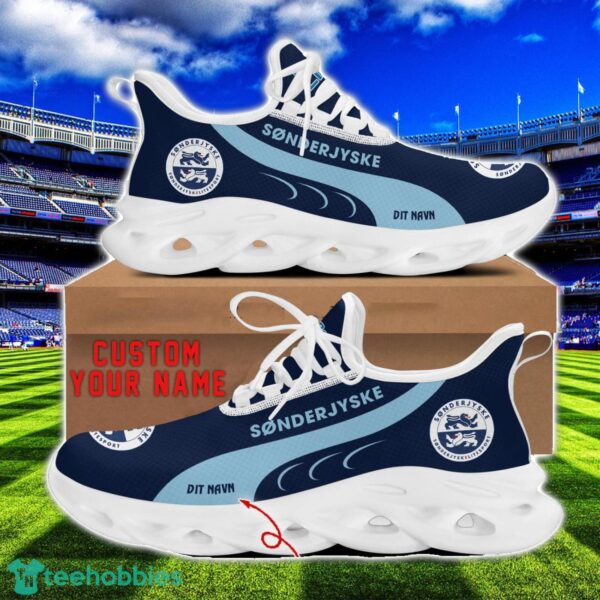 SønderjyskE Fodbold Max Soul Shoes Custom Name Men Women Running Sneakers Product Photo 1