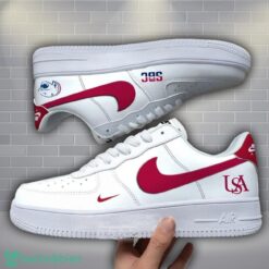 South Alabama Jaguars NCAA Air Force Custom Name AF1 Air Force Sneakers Product Photo 1