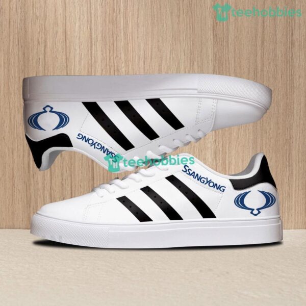 Ssangyong Low Top Skate Shoes Trendsetting Best Gift For Fans Product Photo 1