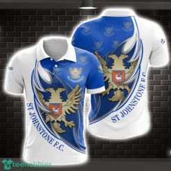 St Johnstone F.C. 3D Polo Shirt Gift For Golf Lover VVV2922-8 Product Photo 1