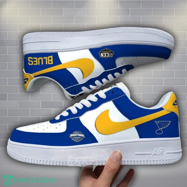 St. Louis Blues NHL Mix Corlor Air Force Shoes Treding Gift For Men Women Sneakers Product Photo 1