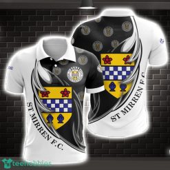 St Mirren F.C. 3D Polo Shirt Gift For Golf Lover VVV2923-8 Product Photo 1