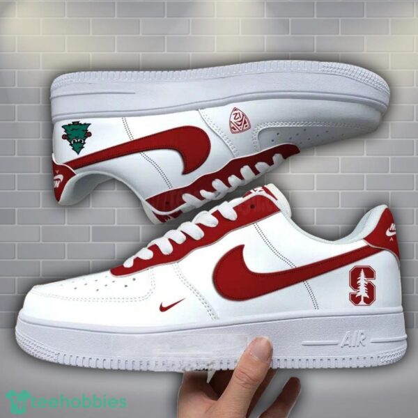 Stanford Cardinal Air Force Custom Name AF1 Air Force Sneakers Product Photo 1