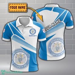 Stockport County F.C Polo Shirt Sports Ideas Gift Custom Name Product Photo 1