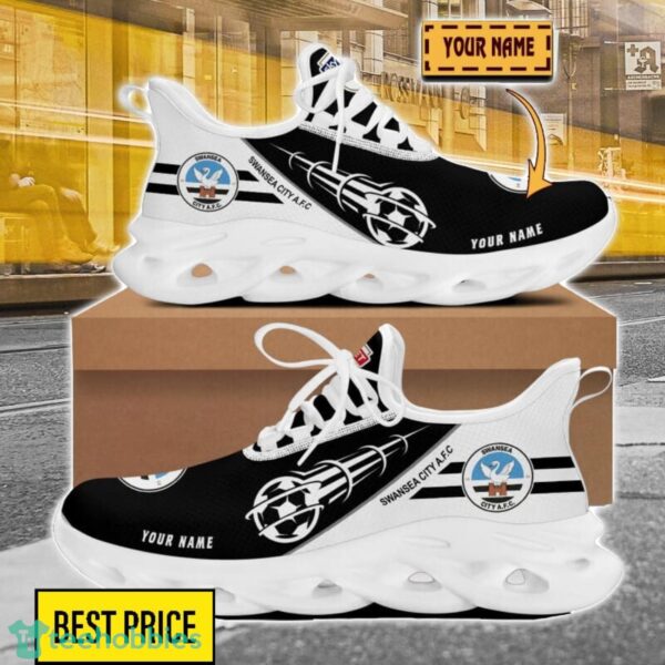 Swansea City A.F.C Custom Name Sneakers Limited Max Soul Shoes For Men Women Product Photo 1