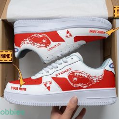 Sydney Swans Air Force Shoes Custom Name Men Women Gift AF1 Shoes Product Photo 1