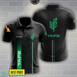 Tafe Polo Shirt Personalized Name Black Color Product Photo 1