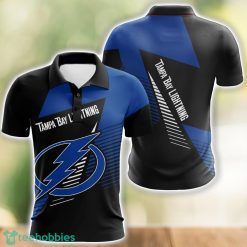 Tampa Bay Lightning 3D Polo Shirt Team Ideas Gift Golf Lover Gift Product Photo 1