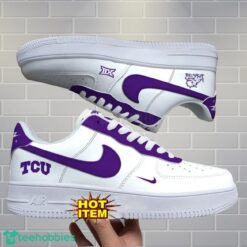 TCU Horned Frogs Air Force Custom Name AF1 Air Force Sneakers Product Photo 1