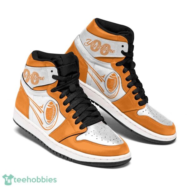 Tennessee Volunteers NCAA Personalized Name Air Jordan Hightop Shoes AJ1 Sneakers Product Photo 2
