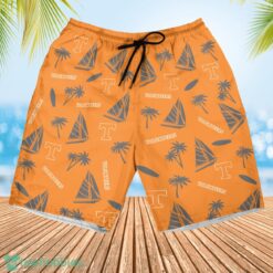 Tennessee Volunteers Sailboat and Coconut Pattern Beach Shorts For Fans Product Photo 2
