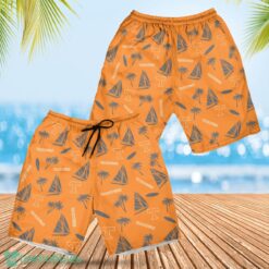 Tennessee Volunteers Sailboat and Coconut Pattern Beach Shorts For Fans Product Photo 1