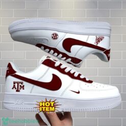 Texas A&M Aggies Air Force Custom Name AF1 Air Force Sneakers Product Photo 1