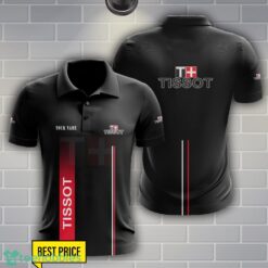Tissot Polo Shirt Personalized Name Black Color Product Photo 1