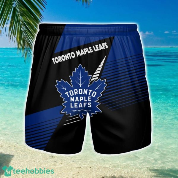 Toronto Maple Leafs 3D Beach Shorts Summer Vacation Gift For Men Product Photo 1