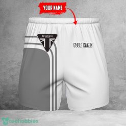 Triumph Motorcycles 3D Beach Shorts For Men Logo Car And Custom Name For Fans Product Photo 1