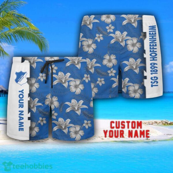 TSG 1899 Hoffenheim Tropical Combo Hawaiian Shirt And Shorts Personalized Name For Fans Product Photo 3